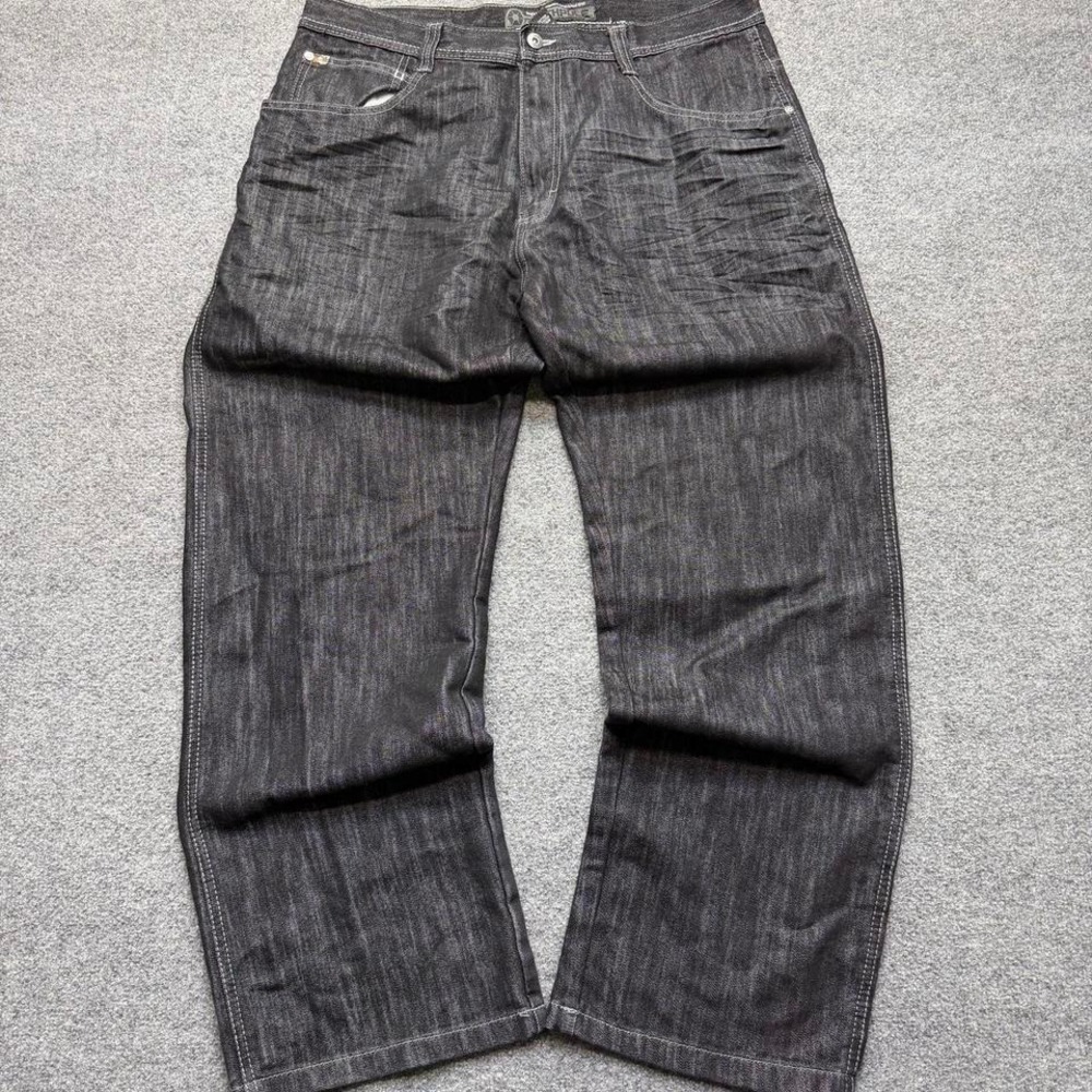 Y2K Southpole black jeans size 38x32 baggy denim